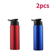 Triple Insulated Stainless Steel Water Bottle with Straw Flip Top Lid 600ml UK