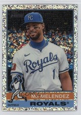 2025 Heritage High Number SP Chrome Silver Sparkle Refractor MJ Melendez pi4