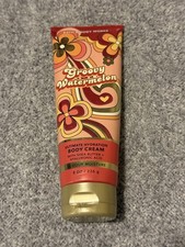 Bath Body Works Groovy Watermelon Ultimate Hydration Body Cream 8 oz NEW