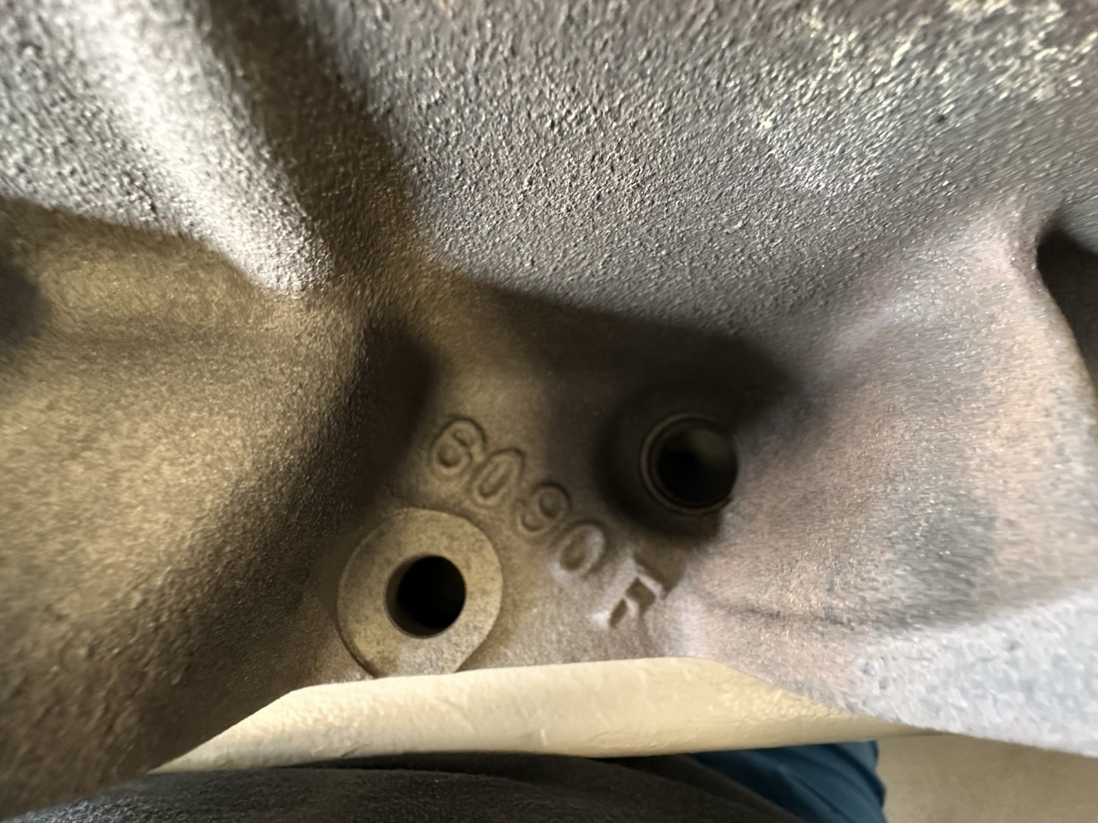 FORD 427 FE C4AE 6090 F CYLINDER HEAD NASCAR HIGH RISE NHRA PERFORMANCE ...