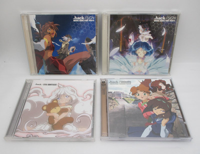 .hack SIGN Original Soundtrack 1 2, Liminality & Extra Soundtrack 4CDs Japan