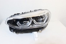 BMW X3 X4  HEADLIGHT LEFT DRIVER 2018 2019 2020 2021 ADAPTIVE LED 8739657-04 OEM