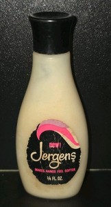 Vintage JERGENS Lotion Original 3/4 FL OZ travel sample bottle