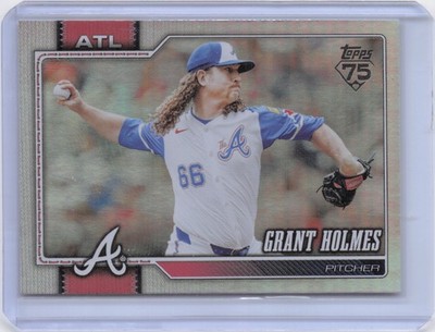 2026 Topps Grant Holmes Rainbow Foil #182 Atlanta Braves