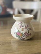 Lenox Flowers Cherry Blossom Butterfly Vase Made in USA #638 Marked