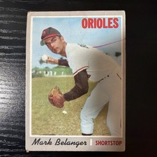 1970 Topps - Mark Belanger #615