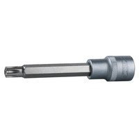 "Ks Tools 911.3951-E 1/2\" Bit-Stecknuss Ribe Mit Stirnlochbohrung, Lang, M5, Auf "