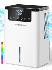 ZASTION Dehumidifier 2.2L Home Clothes Drying Ultra Quiet Auto Defrost 2 Modes