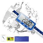 Digital Caliper, 0-6inch Caliper Measuring Tool Extreme Accuracy IP54 Waterpr...