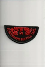 1983 Scoutorama Buffalo Trail patch