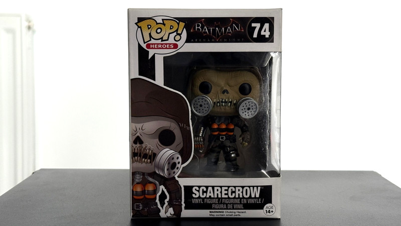 Funko POP - Batman Arkham Knight - Scarecrow (Vaulted POP) - #74 (NEW)