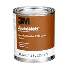 3M Scotch-Weld Epoxy Adhesive 2216 Gray Part B/A 1 Pint Can