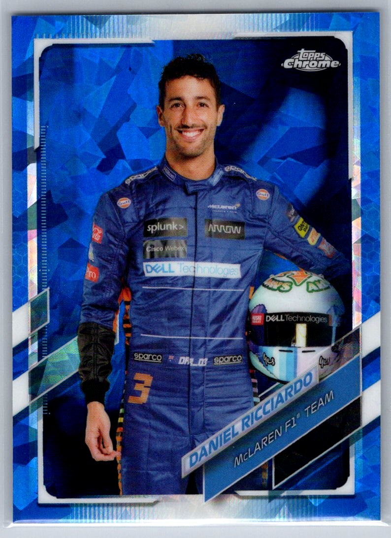 2021 Topps Chrome Sapphire Edition Formula 1 Daniel Ricciardo #5