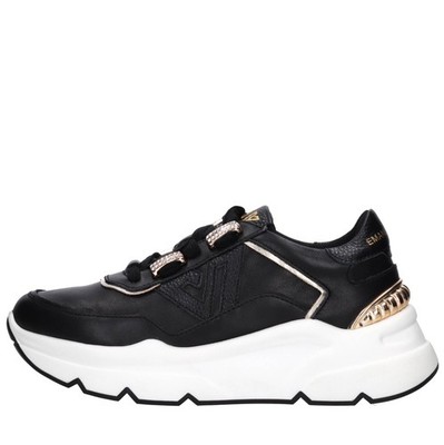 442P-703-13-P003CB Sneaker EMANUELLE VEE Damen schwarz Amv05_eman