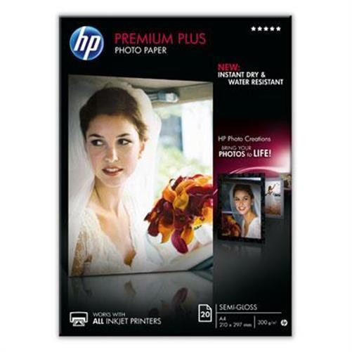 HP Premium Plus Semi-gloss Photo Paper Halb-Glanz A4 5090₽