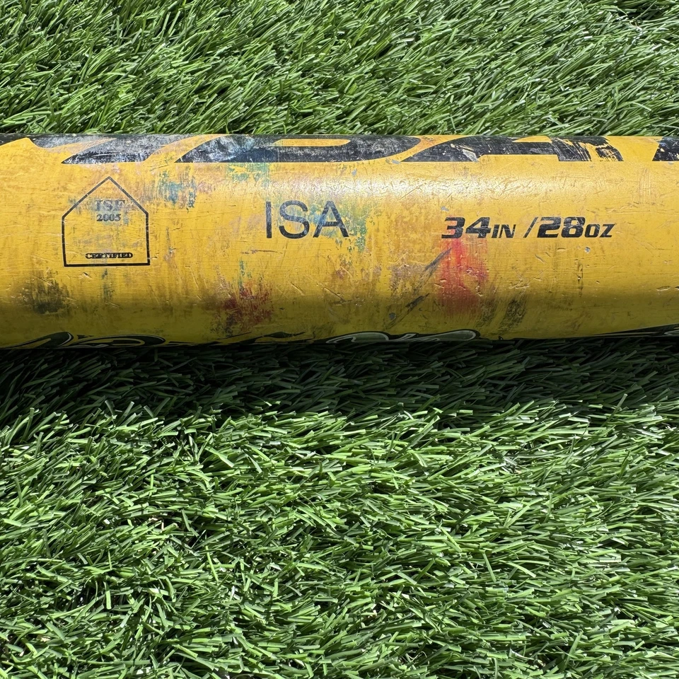 Bate de softbol Combat Derby Boys 34 pulgadas 28 oz barril compuesto USSSA ISA ISF Foto 4 de 4