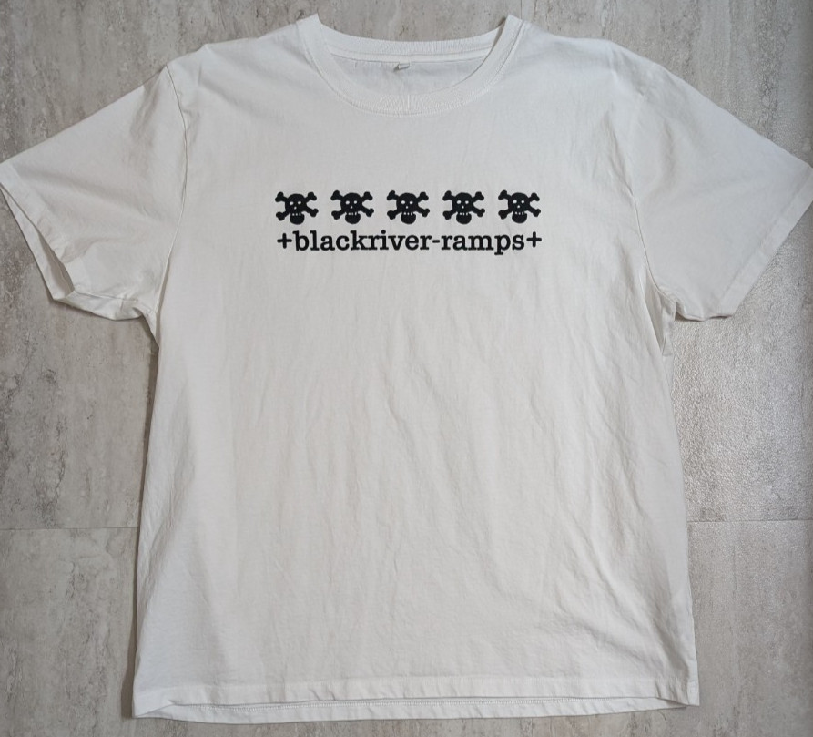 Blackriver Ramps T-shirt XL -Professional fingerboard ramps and rails - NEW