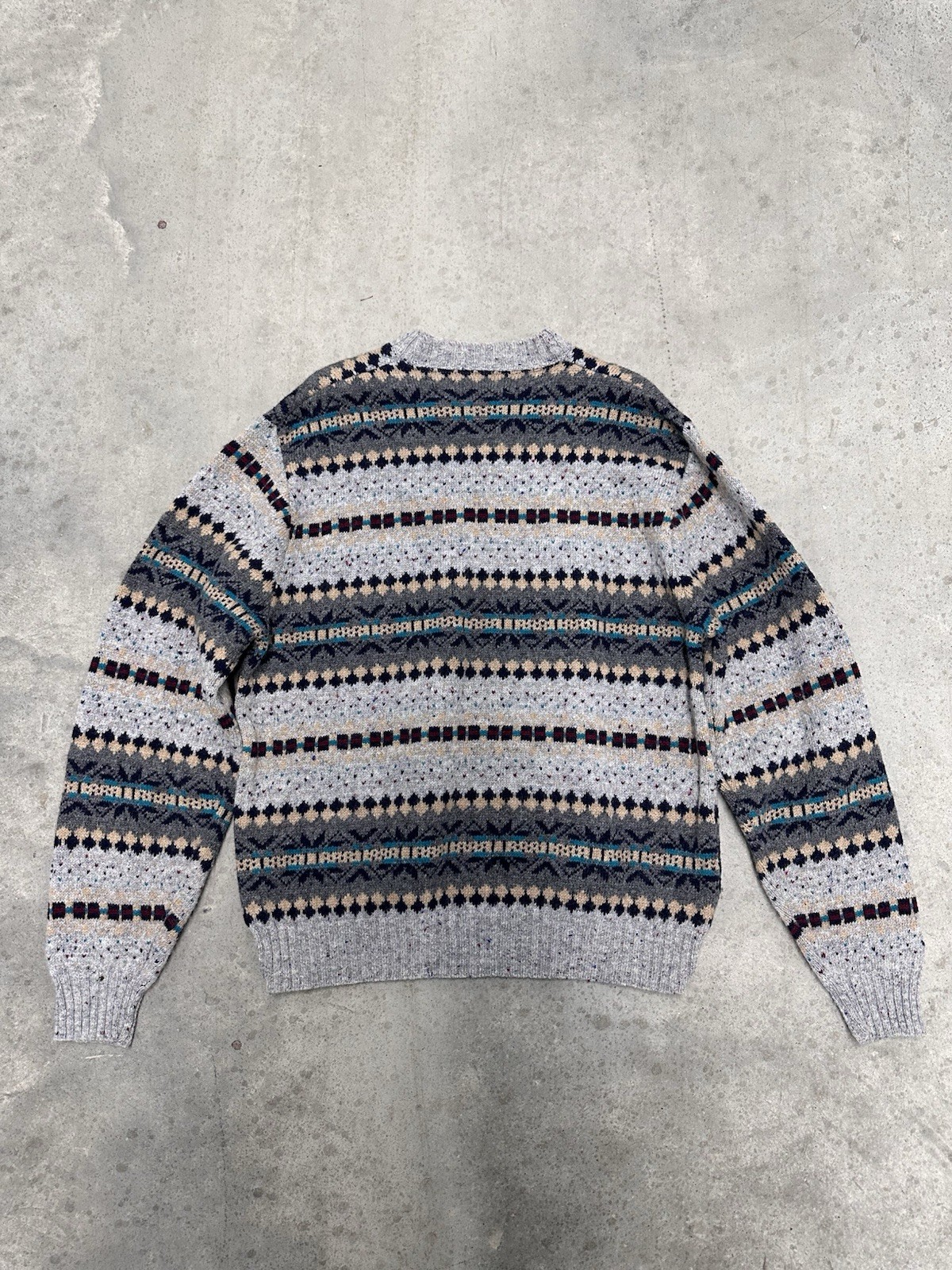 Pendleton Sweater Men’s Large Aztec Crew Neck Mad… - image 7