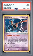2006 POKEMON POP SERIES 4 #17 DEOXYS EX PSA 9 on eBay