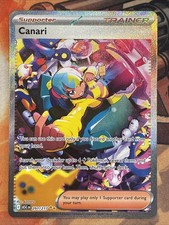 Pokemon Canari 291/217 Ascended Heroes Special Illustration Rare SIR Trainer