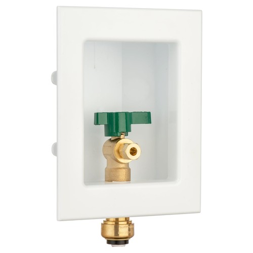 1 PCS 1/2x1/4 Inch PushtoConnect Ice Maker Outlet Box Valve LIZBQH550