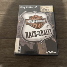 Harley Davidson Motorcycles Race to the Rally PS2 Playstation 2 COMPLETE/TESTED