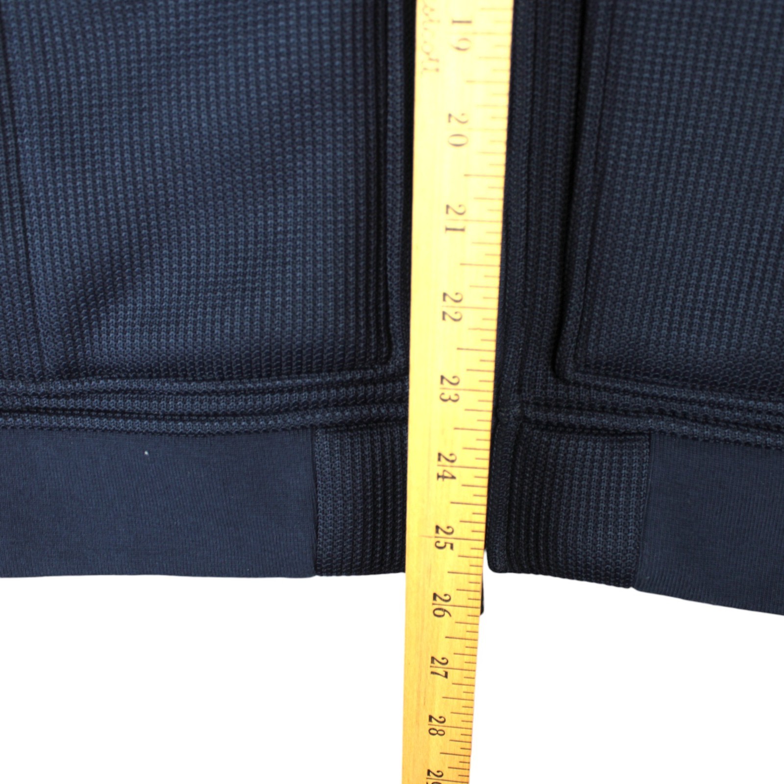 Hickey Freeman Men Blue Solid Full Zip Hooded Jac… - image 14