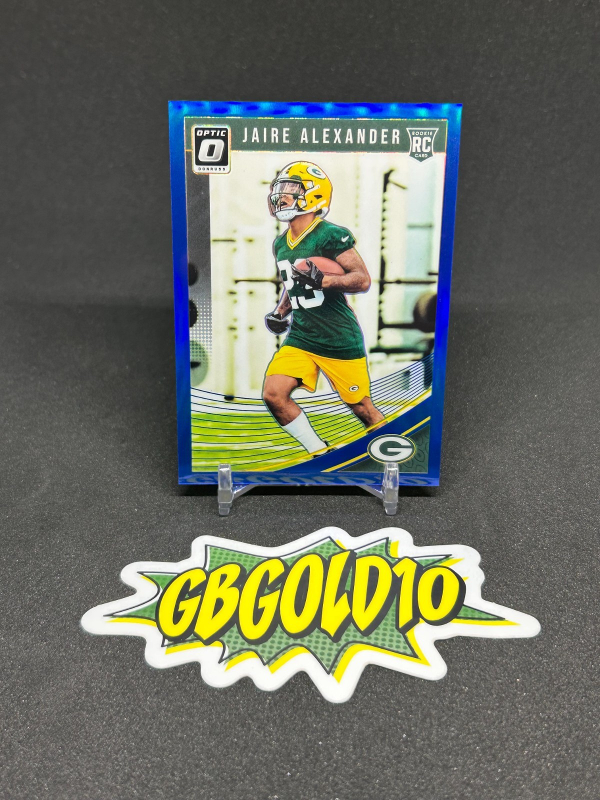 2018 Donruss Optic - Rookies Jaire Alexander Blue Prizm /149 RC