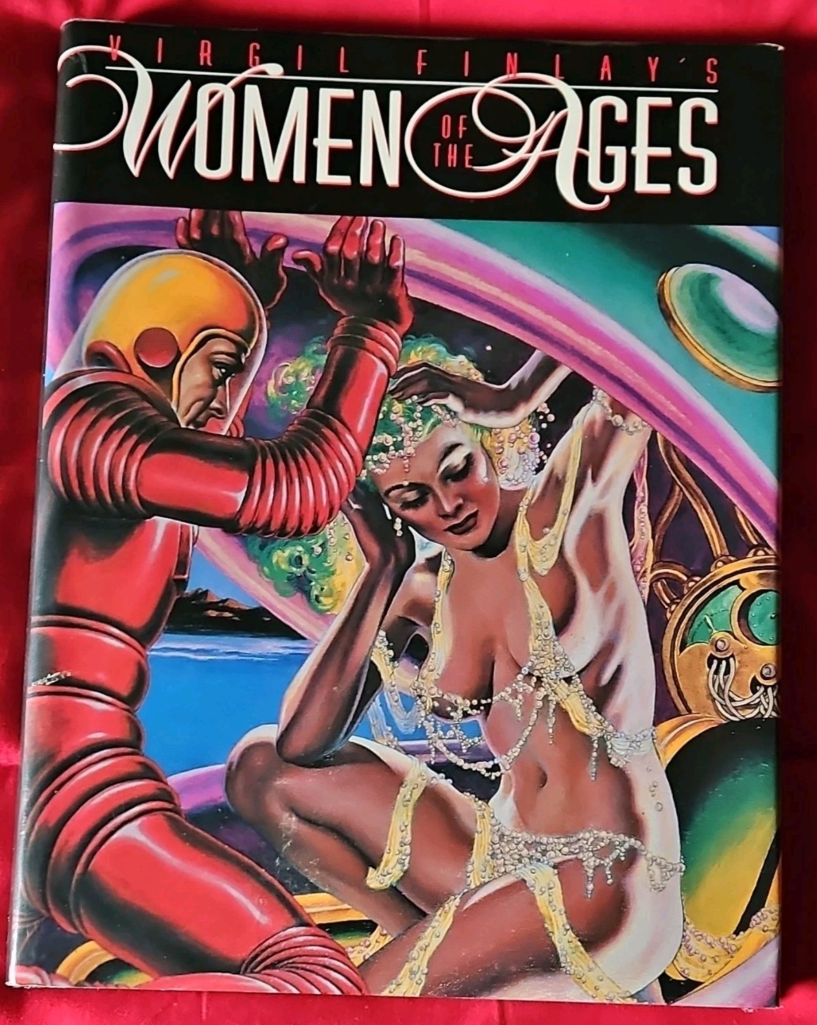 Virgil Finlay's Women of the Ages Virgil Finlay Hardcover Illustrated w/ DJ