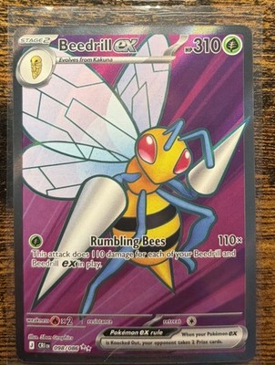 Beedrill ex 098/086 Me04: Chaos Rising Holo