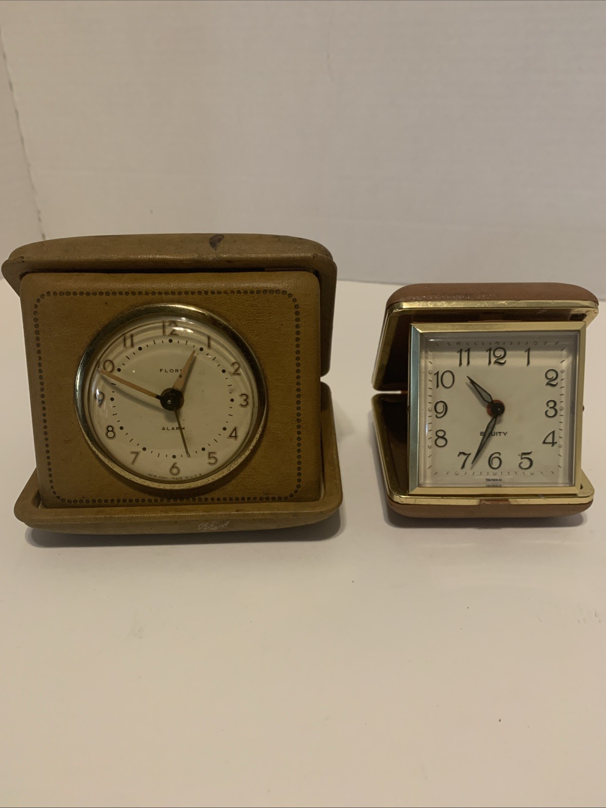 Vintage Travel Alarm Clocks