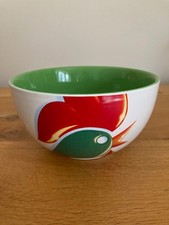 Kellogg's Corn Flakes Cereal Bowl Green - Excellent Vintage Unused Just Stored