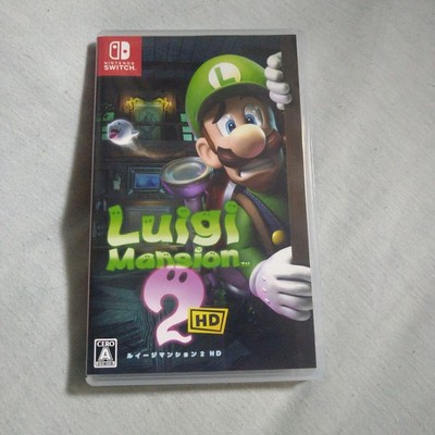 Luigi's Mansion 2 HD Nintendo Switch Remastered Game 30 Adventure Action