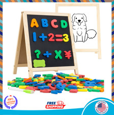 INNOCHEER Magnetic Letters Numbers with Board Educational Toy for Toddlers