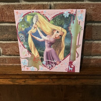 Rapunzel Of Disney s Tangled 9 X 9 Canvas Wall Art