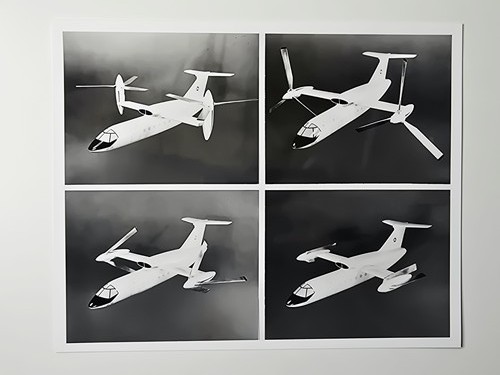 Bell STOW Tiltrotor Proposal Model Concept Engineering 8x10 Archive Photo