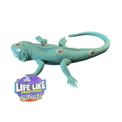Lizard Life-Like Stress Fidget Toy Squish Ja-Ru Creatures Stretchable Sensory
