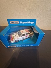 VINTAGE MATCHBOX SUPERKINGS K95 A4 AUDI QUATTRO RALLY CAR 1982. pre-owned
