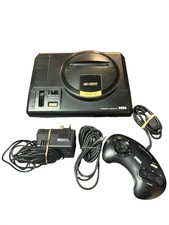 Sega Mega Drive Console 1 Controller With Power Lead & AV Cable