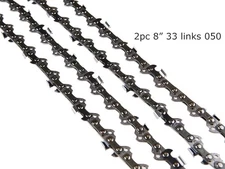 (2 Pcs) Chainsaw Chain for Portland Pole Saw 9.5” 3/8”LP .050” 33DL Blade