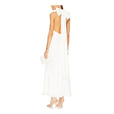 Misha X Revolve 'Evianna' White Polyester Gown Size XS