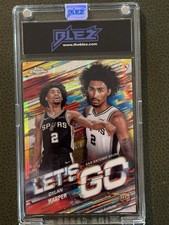 2025-26 Topps Chrome Dylan Harper Let s Go Sa...