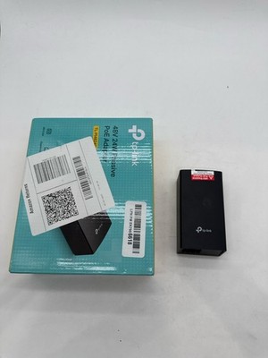 TP-Link TL-PI4824G 48V/24W DC Passive Gigabit PoE Injector Adapter 325ft Black