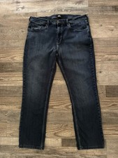 PAIGE Mens Jeans 36 Blue Slim Federal Dark Wash Mid Rise Stretch Denim NWO Tags