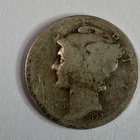 1925 S Mercury Dime Silver 90% Silver