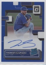 2022 Panini Donruss Optic Blue Prizm 37/49 Thomas Szapucki #RRS-SZ Auto 5h9