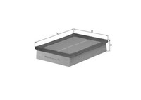 Luftfilter Mahle LX 856 Filtereinsatz FüR Fiat Multipla VAN 186AXC1A 186BMC1A