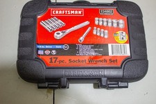 Craftsman 17-pc Socket Wrench Set - 14 Inch Drive 6pt Lazer-etched 934862