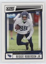 2022 Score Rookies Reggie Roberson Jr #397 0w8