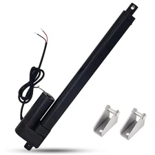 JQDML 12 Inch 12" Stroke Heavy Duty 12V Linear Actuator with Mounting Bracket...